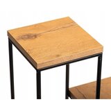  Stalak za cveće 110x40 cm crna/smeđa | Eponuda.com