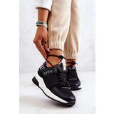 VINCEZA Sport Shoes Sneakers On Wedge Black Lorey | Shoptok.si