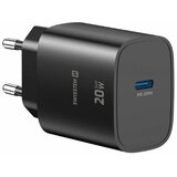 Swissten Polnilec EDGE GaN 1XUSB-C, 20W, črn Cene