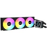 Raidmax LM360 argb cpu liquid cooler with animation display - vodeno hlađenje crno (LM360BK) f Cene