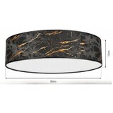  plafonsko svetlo satino 3xE27/60W/230V crno/zlatno | Eponuda.com