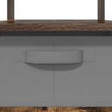  Kava Stol Dimljeni hrast 77 x 55 x 42 cm Konstruirano drvo | shoptok.hr