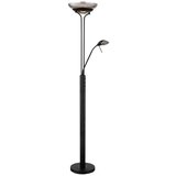 Globo LED stajaća svjetiljka Merlinda (20 W, Visina: 180 cm, Crna, Topla bijela) | shoptok.hr