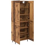 vidaXL Highboard 2 pcs Staro drvo Inženjerska drva i staklo | shoptok.hr