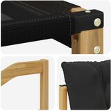  Set vanjskih sofa Čvrsto drvo akacije i Textilene Bijela | shoptok.hr