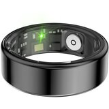 INF Pametni prstan z 30-dnevno življenjsko dobo baterije, IP68 vodoodporen, spremljanje srčnega utripa in spanja Black 11, (5000129940) | Shoptok.si