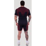 GymBeam OG1 Seamless Shorts Black/Red XXL | Eponuda.com