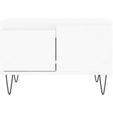 Stolić za kavu bijeli 55 x 55 x 36,5 cm od konstruiranog drva | Eponuda.com