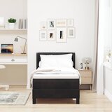  s opruga kutije s uzglavljem Crna 200 x 80 cm Baršun | shoptok.hr