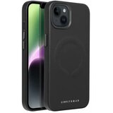 Roar kožna Mag Case maska kompatibilna s MagSafeom – za iPhone 14 Plus crna Cijene