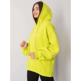 RUE PARIS Sweatshirt-RV-BL-7006.18-lime green | Shoptok.si