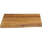 Stolna ploča 60x60x2,5 cm od masivnog drva manga sa živim rubom | shoptok.hr