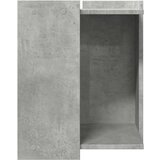 vidaXL kutija z mačji pijesak boja betona 42x42x51cm konstruirano drvo | shoptok.hr