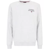 Tommy Hilfiger Underwear Sweater majica siva melange / crvena / crna