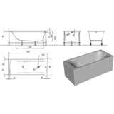 Kolpa San Kolpa OBLOGE S POSTOLJEM - DESTINY 170x75 TAMIA 170x75 571280 | Eponuda.com