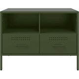 TV ormarić maslinastozeleni 68 x 39 x 50,5 cm čelični | shoptok.hr