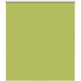 vidaXL Rolo zatemnitvena zavesa z listi zelene barve 120x175 cm, širina blaga 116,6 cm, poliester, (5000297233) | Shoptok.si