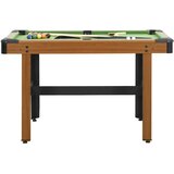  Biljarski stol 122 x 61 x 76 cm smeđi | shoptok.hr