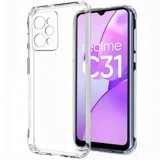 Onasi silikonski ovitek ANTISHOCK za Realme C31 - prozoren Cene