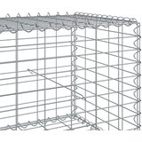  Gabionska košara s poklopcem 1200x100x50 cm pocinčano željezo | shoptok.hr