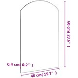  Ogledalo 60 x 40 cm stakleno | Eponuda.com