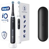 Oral-b Dvojno pakiranje Električna Zobna Ščetka Oral B iO5 Bela in črna | Shoptok.si