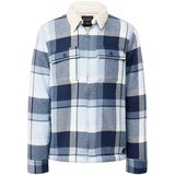 Hollister Prehodna jakna 'EMEA' mornarska / svetlo modra / off-bela | Shoptok.si