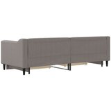 vidaXL Izvlečna dnevna postelja s predali taupe 80x200 cm blago, (20929891) | Shoptok.si