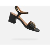 Geox New Eraklia 50 Women's Black Sandals - Women's Sandals Cene