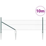 vidaXL Heksagonalna ograda Zelena 0.4x10 m Čelik | shoptok.hr