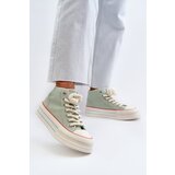 PS1 Women's Platform Sneakers Mint Aineri Cene