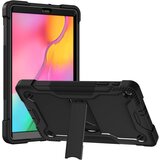 NIKCORP Ovitek za Samsung Galaxy Tab A 8.0 s stojalom, ročajem in naramnim pasom, troslojna zaščita pred udarci, črne barve, (5000139290) | Shoptok.si