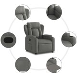  Naslonjač od tkanine tamnosivi | shoptok.hr