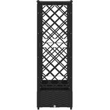  Povišeni krevet s mrežom i krovom Crna 203 x 40 x 123 cm PP | shoptok.hr