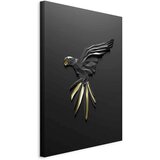 Artgeist Slika Na Platnu Black Parrot Cene