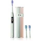 Oclean X Ultra 20 Set sonična četkica za zube + 2 zamjenske glave s putnom torbicom Green | shoptok.hr