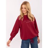 RELEVANCE Blouse-RV-BZ-A825.48-burgundy Cene