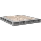  Okvir kreveta boja hrasta 180 x 200 cm od konstruiranog drva | shoptok.hr
