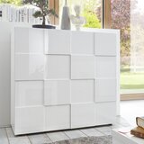 LC Mobili Visoka bela omarica s 6 predelki Dama 209008-04 Cene