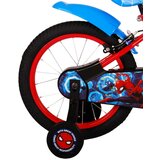 Spiderman Dječji bicikl 16″ Spider-Man dvije ručne kočnice crveni | shoptok.hr