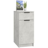 Ormarić za radni stol sivi 33,5 x 50 x 75 cm konstruirano drvo | Eponuda.com