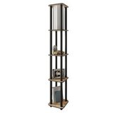 Opviq podna lampa estantes square oak | Eponuda.com