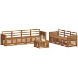  Setovi sofa 8 kom. Prirodna Čvrsto drvo akacije | shoptok.hr