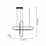  solea 45 luster 20W 3000K crna | ePonuda.com