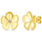 Vuch Ženske naušnice Floret Gold, 13 mm | shoptok.hr