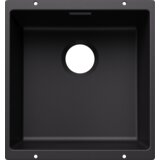 Blanco pomivalno korito SUBLINE 400-U SILGRANIT brez pribora InFino - ČRNA | Shoptok.si