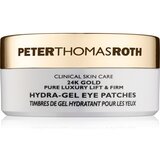 Peter Thomas Roth 24K Gold Hydra-Gel Eye Patches 30 pairs vlažilna gel maska za oči 60 kos Cene