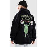 A-Lab Grindset Mindset Pulover s kapuco black Cene