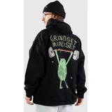 Grindset Mindset Pulover s kapuco black