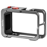 INF Razširljiv okvir iz aluminijeve zlitine (rabbit cage) za DJI Osmo Action 3/4/5 Pro — magnetni hitri priklop, preklopni predal za baterijo, (5000291720) | Shoptok.si